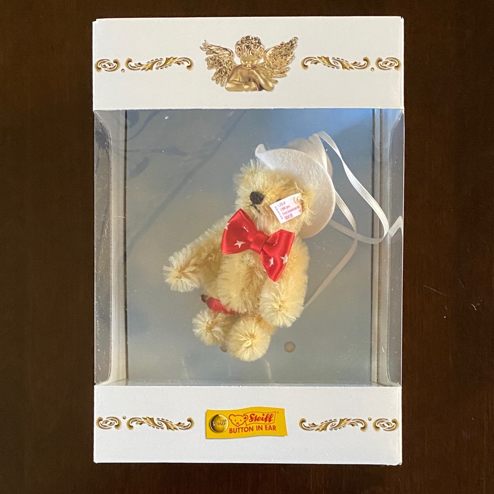 Steiff North American Exclusives 2005 First American Teddy Ornament